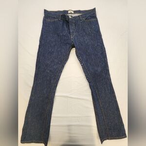 Mint Crew Men's Blue Denim Flair Jeans, sz 38 X 35